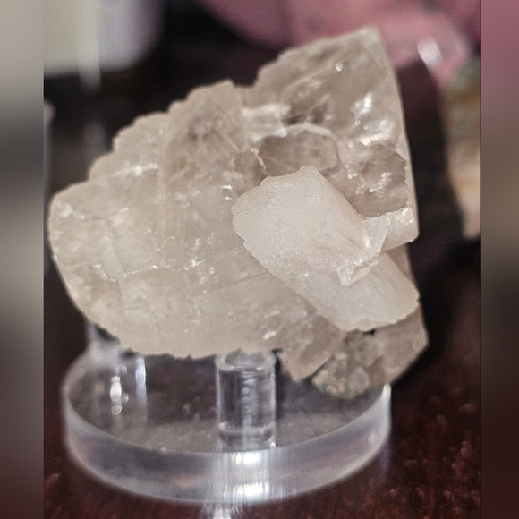 Calcite With Stilbite - Picture 5 of 5